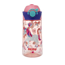 Nuby - Thirsty Kids 15Oz Flip-It Bolt Unicorns Pink Image 2