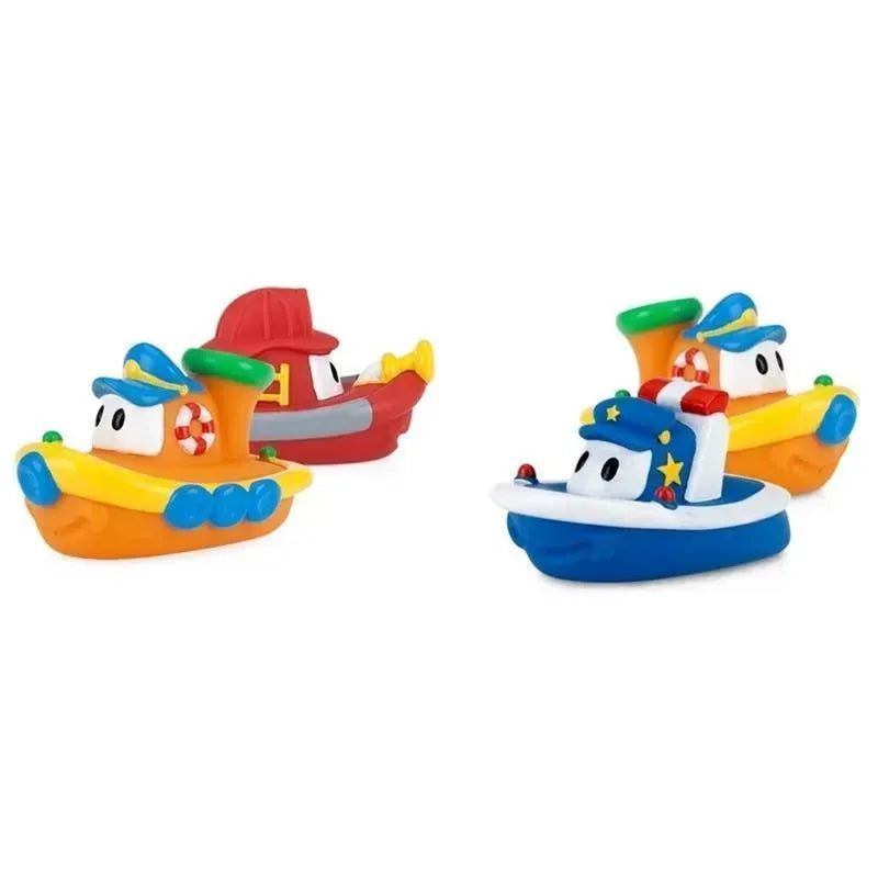 Nuby Tub Tugs Bath Floaties 2-Pack, Styles May Vary Image 1