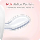 Nuk - 2 Pk Pacifier Airflow Glow In Dark, Girl, Size 2 Image 2