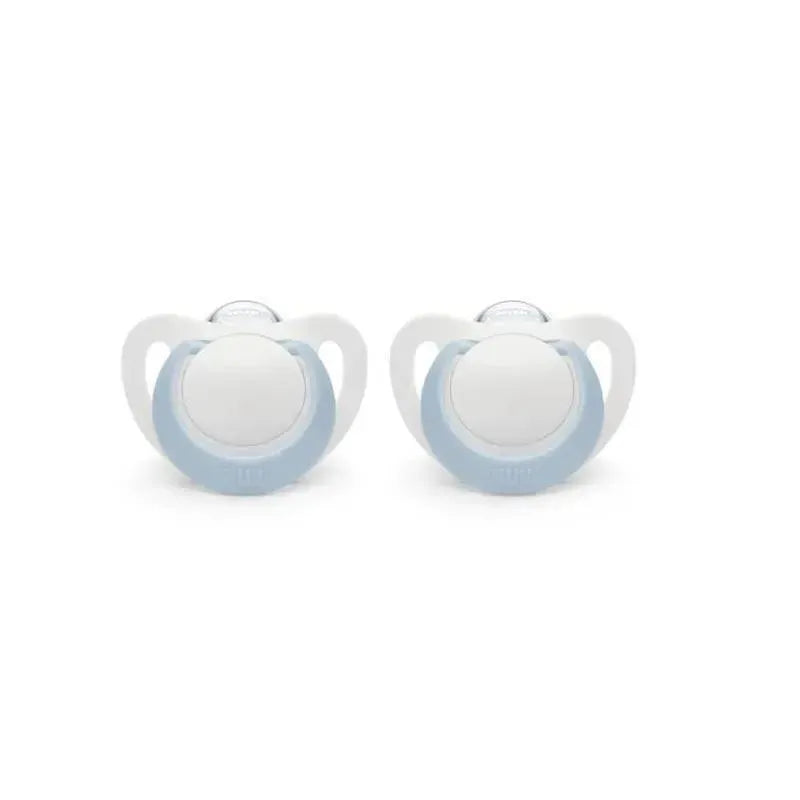 Nuk - 2Pk Newborn Pacifiers, Boy, 0/2M Image 1