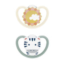 NUK - 2Pk Space Orthodontic Pacifiers, 6/18M Image 1