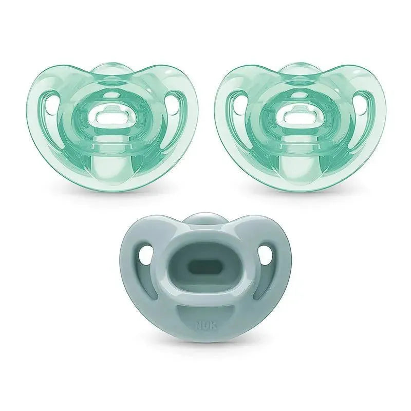 NUK - 3Pk Comfy Orthodontic Pacifiers, 6/18M Image 1