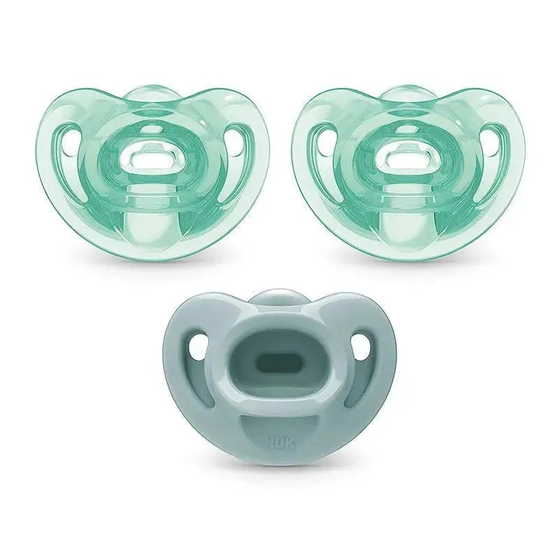 NUK - 3Pk Comfy Orthodontic Pacifiers, 6/18M Image 1