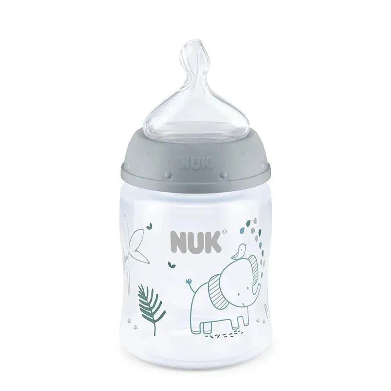 Nuk - 5Oz Smooth Flow Anti Colic Baby Bottle, Elephant Image 1