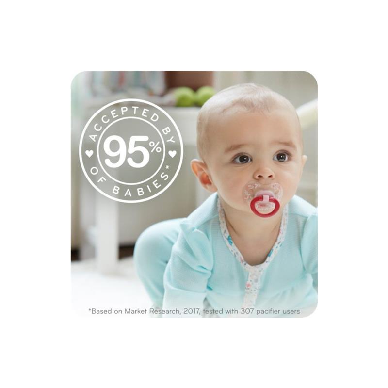  NUK Chupetes de ortodoncia, 6-18 meses, 4 unidades (paquete de  1) : Bebés