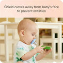 NUK - For Nature 2Pk Girl Silicone Soother 2-in-1, 0/12M Image 3