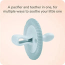 NUK - For Nature 2Pk Girl Silicone Soother 2-in-1, 0/12M Image 5