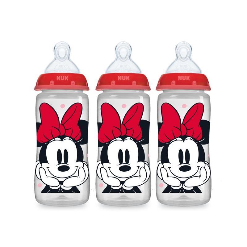 Nuk - Minnie Mouse Bottle & Pacifier Newborn Set Bundle Pack Image 2