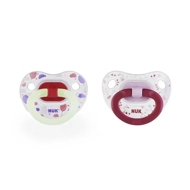 Nuk - Pacifier 2 Pk Size 1 Core, Mixed Case Image 3