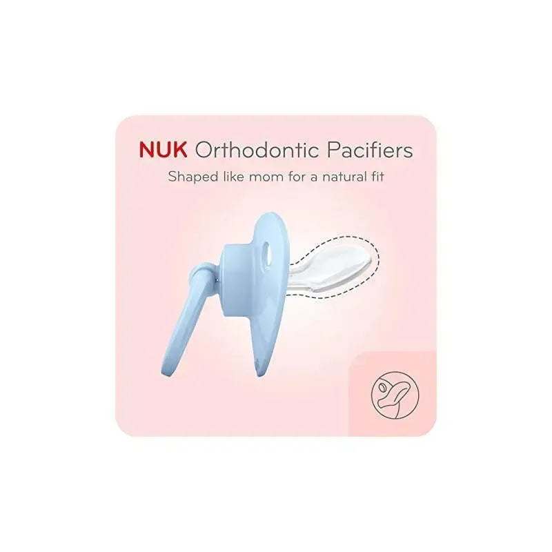 Nuk Pacifier Assorted Size 6-18 Months Value 3 Pack Image 6