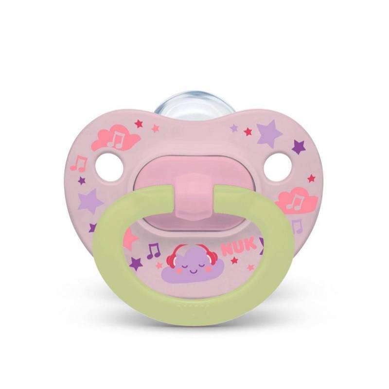 Nuk Pacifier Assorted Size 6-18 Months Value 3 Pack Pink Image 7