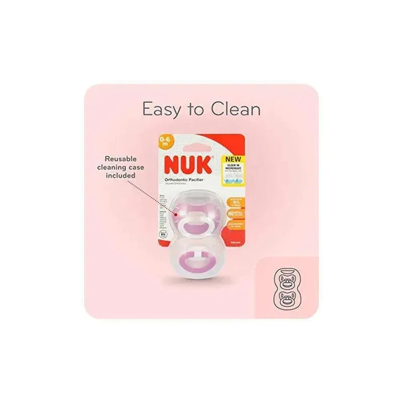 Nuk Pacifier Orthodontic Fashion Boy 2 Pack Image 3