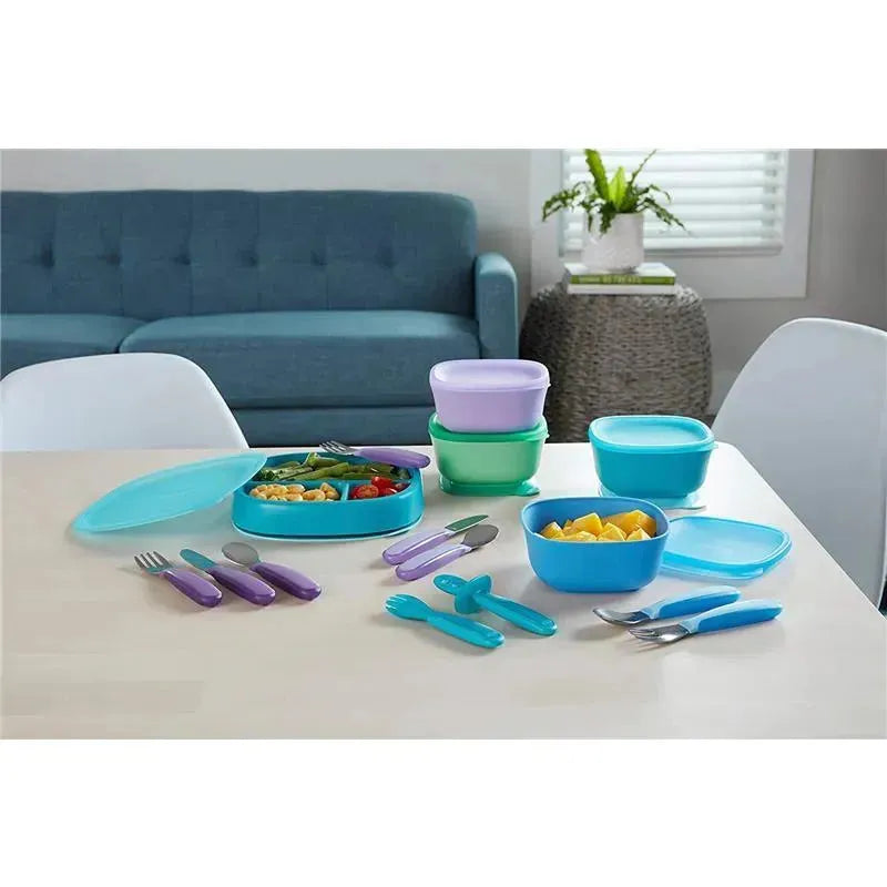 Nuk Pretensil Training Set - Spoon and Fork, 4-Piece Value Set, 6+ Months Image 3