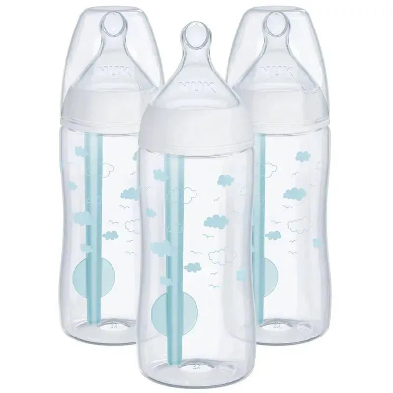 Nuk - Smooth Flow Pro Anti-Colic Baby Bottle, 10oz, 3pk Image 1
