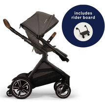 Nuna - DEMI Next Stroller with Rider Board, Granite Image 1