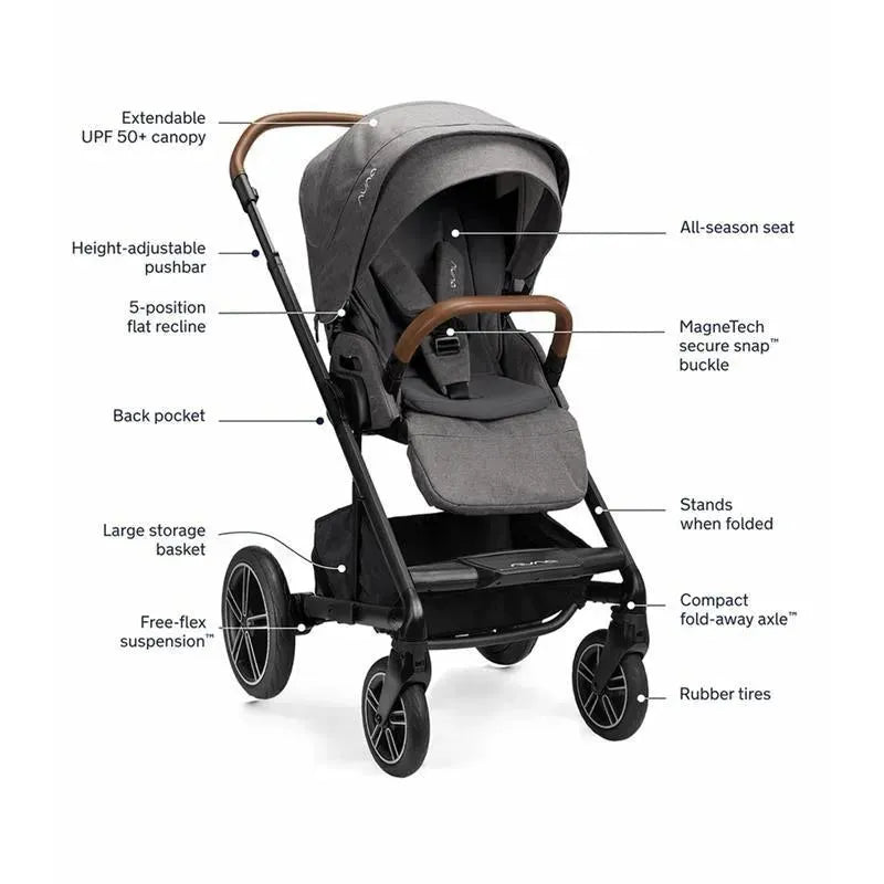 Nuna - Granite MIXX next + PIPA urbn Travel System