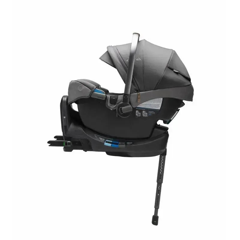 Nuna - MIXX Next with Magnetic Buckle + Pipa RX Infant Car Seat Bundle, Granite Image 3