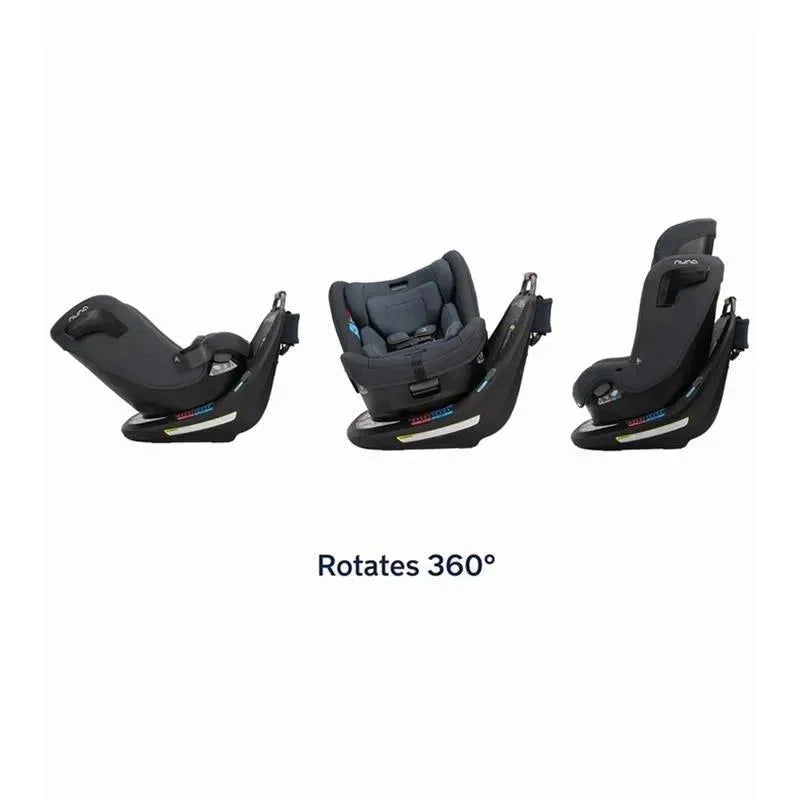 Nuna - REVV Rotating Convertible Car Seat, Caviar Image 3