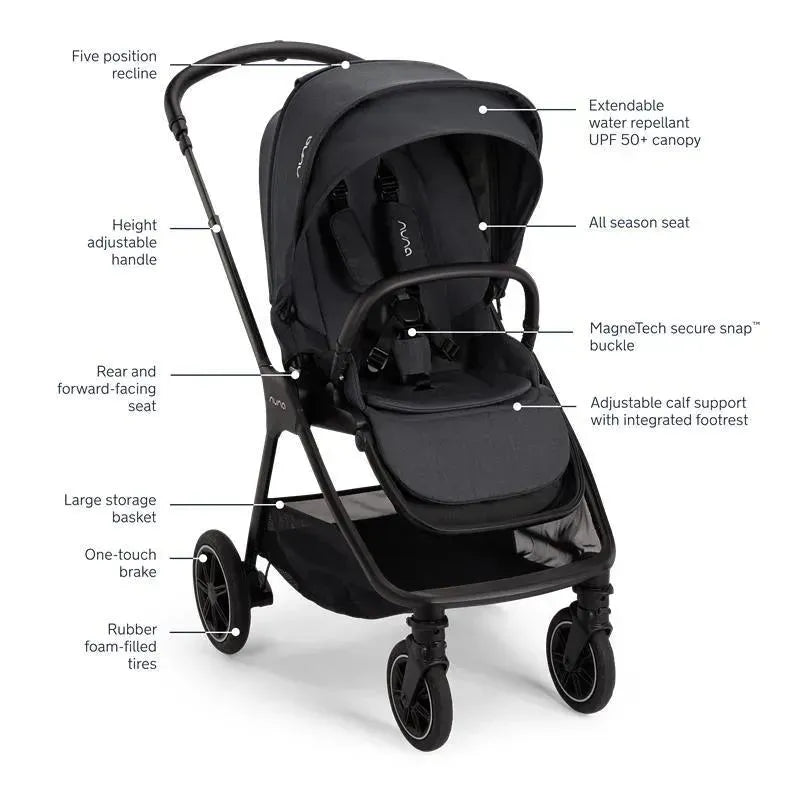 Nuna - TRIV Next + PIPA Urbn Travel System, Ocean Image 5