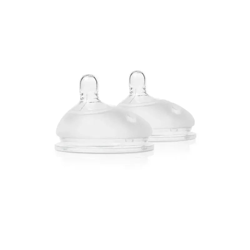 Ola Baby Gentle Bottle Fast Flow Nipples 6M+ (2Pk) Image 1