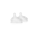 Ola Baby Gentle Bottle Medium Flow Nipples 3-6M (2Pk) Image 1