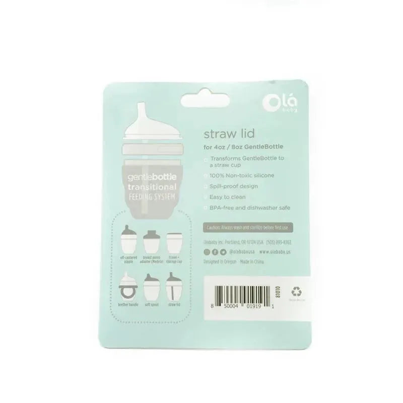 Ola Baby Gentle Bottle - Straw Lid Image 6