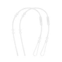 Ola Baby - Silicone Strap, 2 Straps, Pearl Image 1