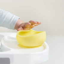 Ola Baby - Suction Bowl With Lid, Lemon Image 3