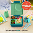 OmieBox - Leak-Proof Silicone Water Bottle, Green Image 5
