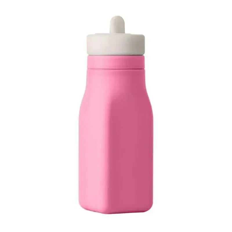 OmieBox - Leak-Proof Silicone Water Bottle, Pink Image 1