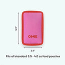 OmieBox - Pouch Cooler, Freezable Insulated Sleeve, Pink Image 5