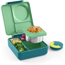 Omie Box - Insulated Bento Box with Leak Proof Thermos Food Jar, Meadow Image 1