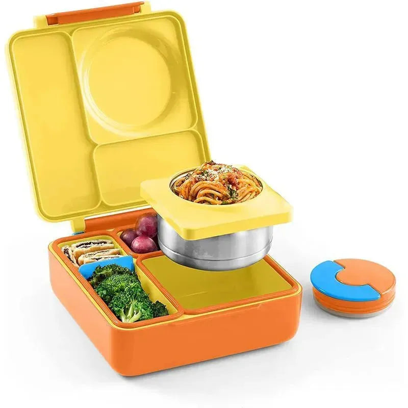 OmieBox - Insulated Bento Box with Leak Proof Thermos Food Jar, Sunshine Image 1