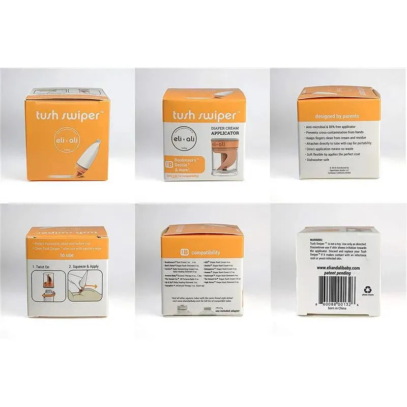 Openglass - Tush Swiper Type B Diaper Cream Applicator Orange Image 11