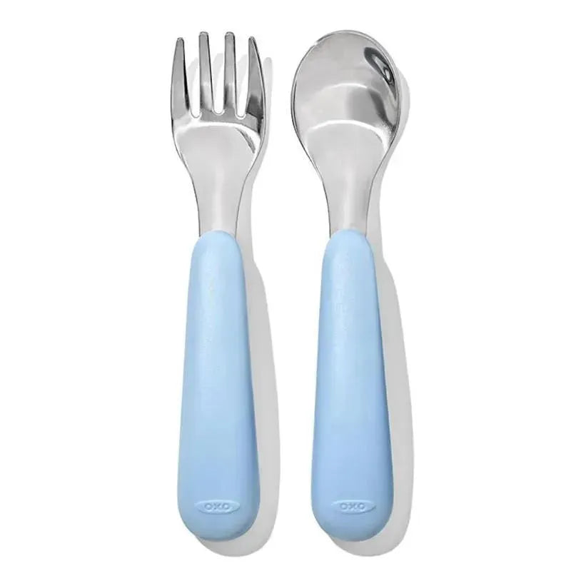 OXO - Tot Fork and Spoon Set, Dusk Image 1