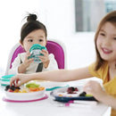 Oxo - Tot Stick & Stay Divided Plate, Pink Image 5
