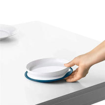 OXO Tot Stick & Stay Plate, Navy Image 1