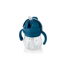 OXO Tot Transitions Straw Cup with Handles 6 oz - Navy Image 1