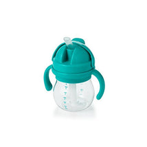 OXO Tot Transitions Straw Cup with Handles 6 oz - Teal Image 1