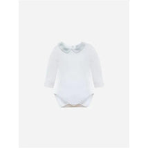 Patachou - Baby Boy White Jersey Body Knit Image 1