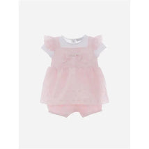 Patachou - Baby Girl Jersey Romper, Pink Image 1