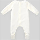 Paz Rodriguez - Baby Girl Knit Newborn Romper Dulzura, Cream Image 2