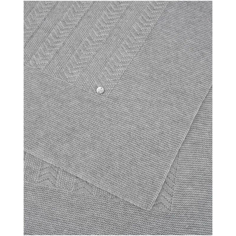 Paz Rodriguez - Baby Knit Newborn Blanket Pulgarcito, Grey Pearl Image 2