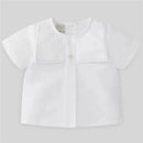 Paz Rodriguez - Baby Woven Blouse Luar, White/Grey Image 1