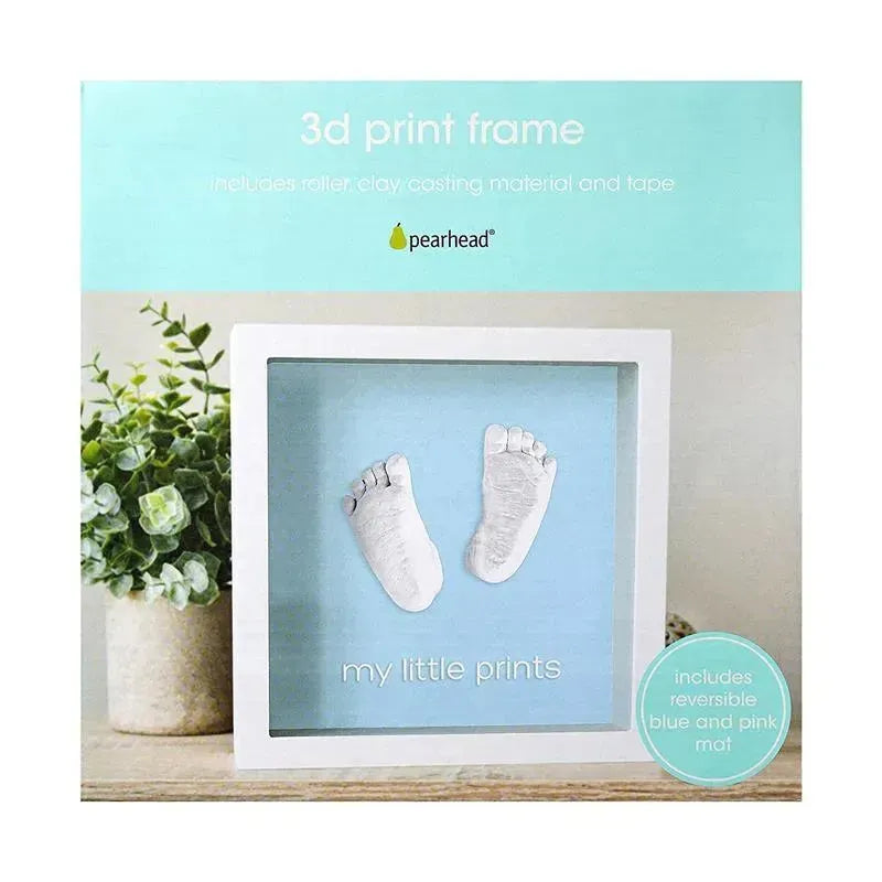 Pearhead 3D Baby Hand Or Foot Print Frame And Impression Kit, Girl or Boy Keepsake Image 6