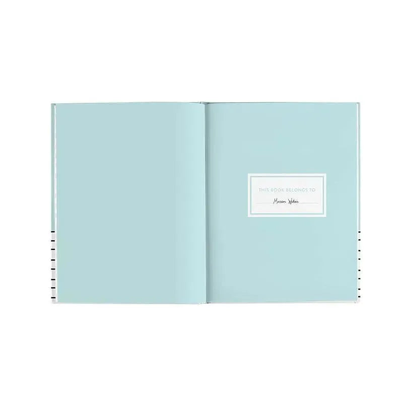 Pearhead Baby 1st Year Memory Book Hello Handsome - Blue Image 3