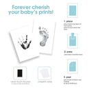 Pearhead - Gingham Baby Memory Book And Clean-Touch Ink Pad, Pink Image 2
