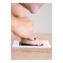 Pearhead - Seersucker Baby Book And Clean Touch Ink Pad, Blue Image 5