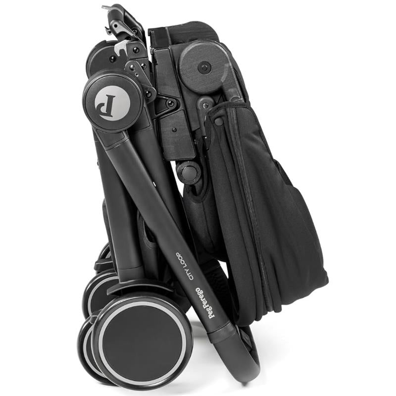 Peg-Perego - City Loop Full-Size Reversible Stroller, True Black Image 6