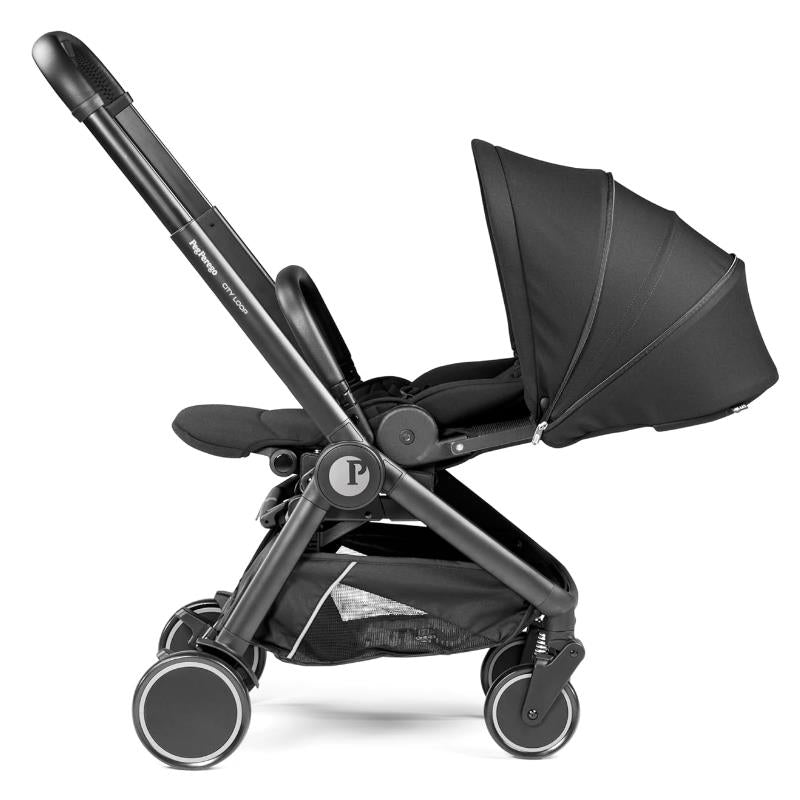 Peg-Perego - City Loop Full-Size Reversible Stroller, True Black Image 7